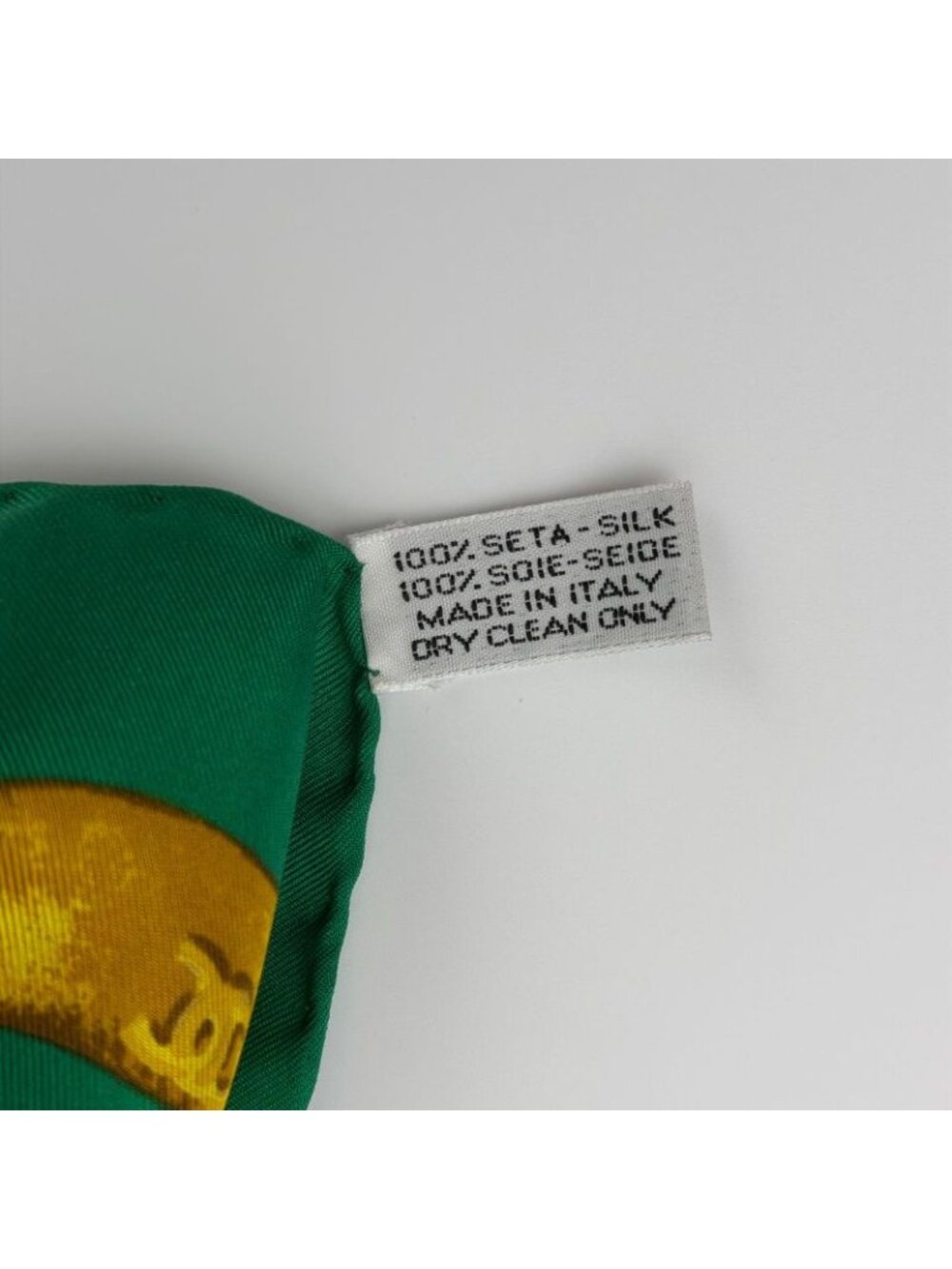 Chanel CC Logo Scarf Silk Multicolor Vintage - Picture 8 of 8